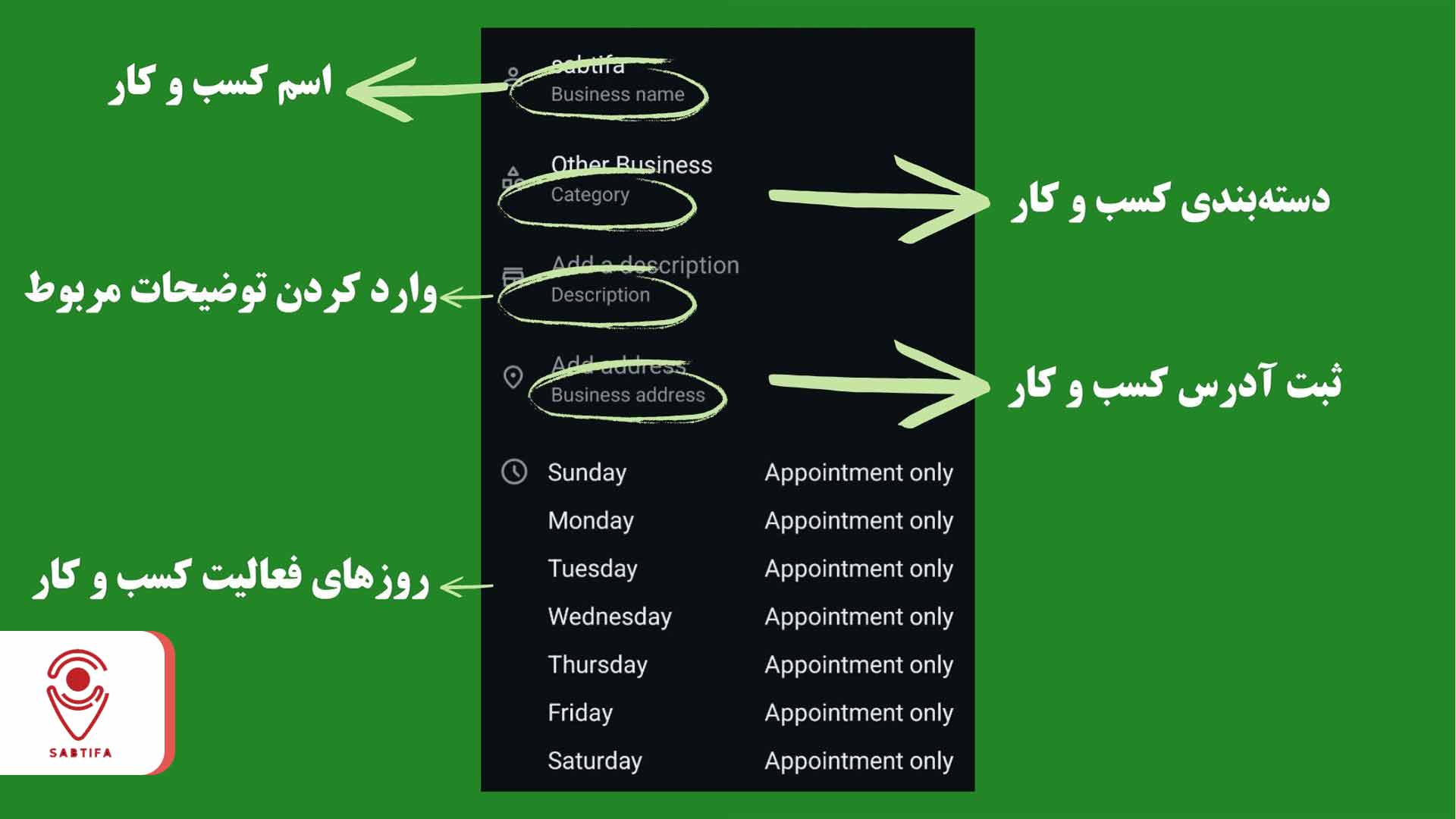 صفرتاصد ثبت لوکیشن در واتساپ